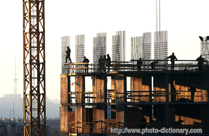 construction activity - photo/picture definition - construction activity word and phrase image