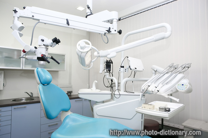 dental clinic - photopicture definition at Photo Dictionary - dental ...