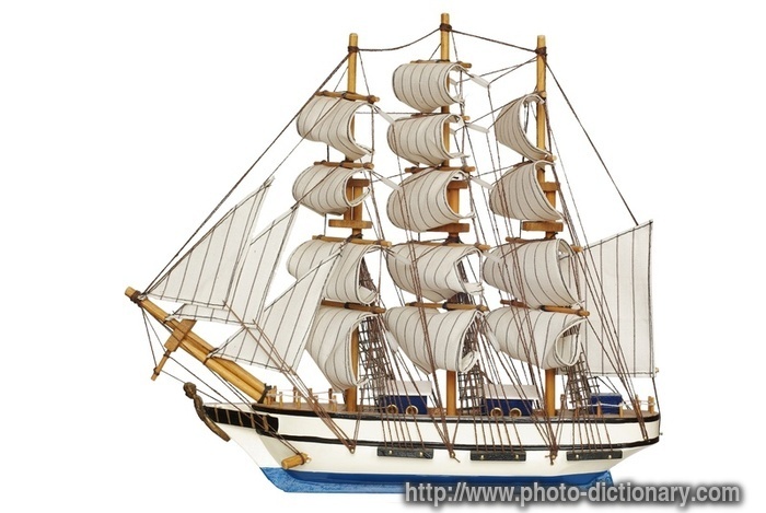 full sails - photo/picture definition - full sails word and phrase image