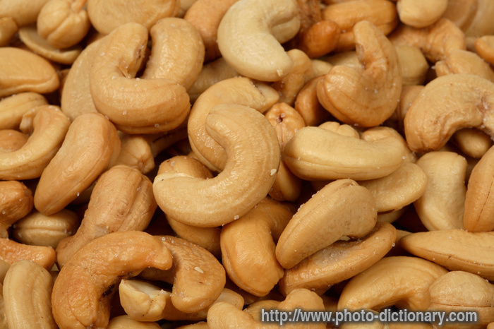 cashew - photo/picture definition - cashew word and phrase image