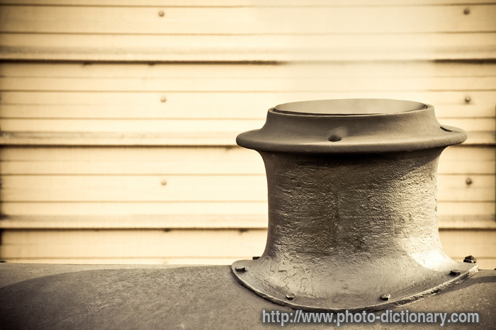 steam funnel - photo/picture definition - steam funnel word and phrase image