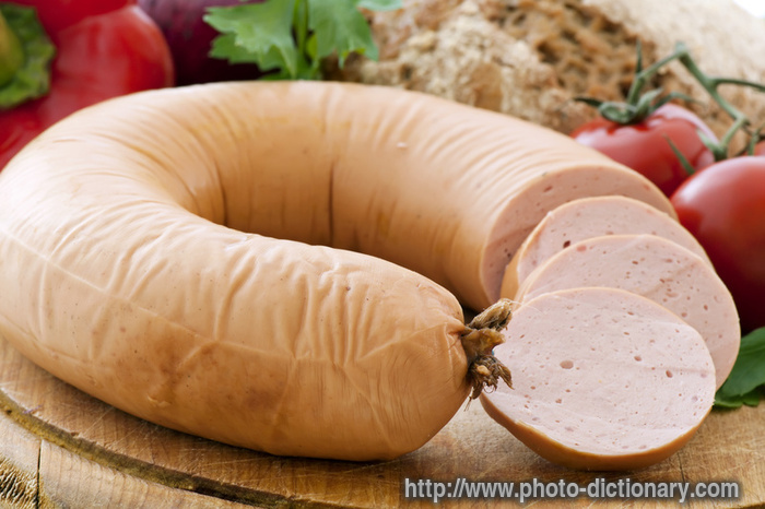 sausage ring - photo/picture definition - sausage ring word and phrase image