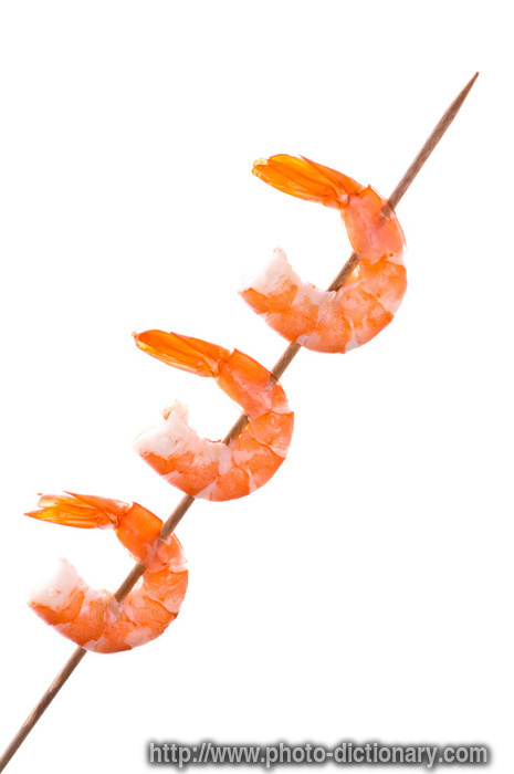 shrimp - photo/picture definition - shrimp word and phrase image