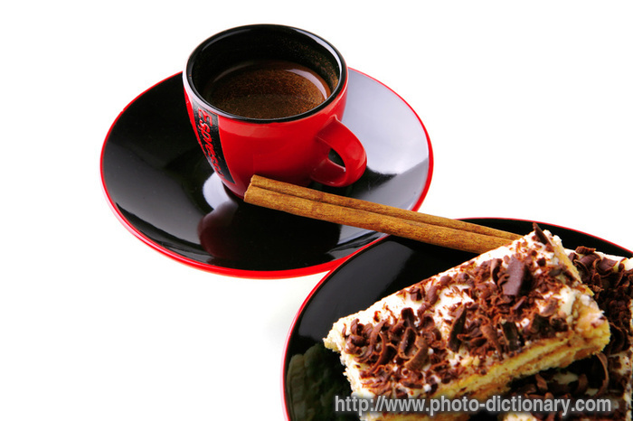 dark chocolate cake - photo/picture definition - dark chocolate cake word and phrase image
