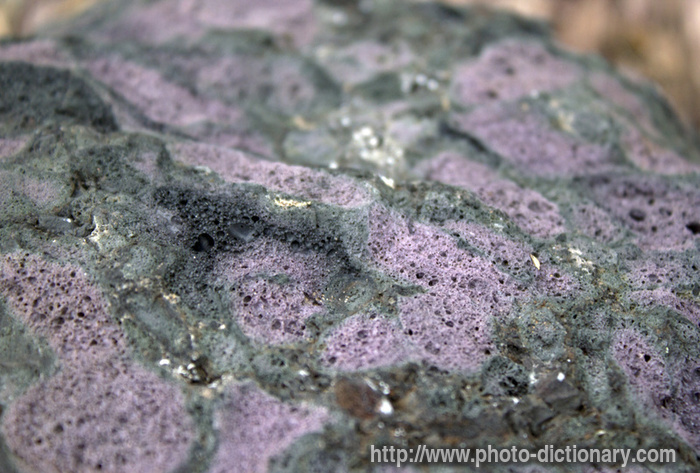 purple stone - photo/picture definition - purple stone word and phrase image