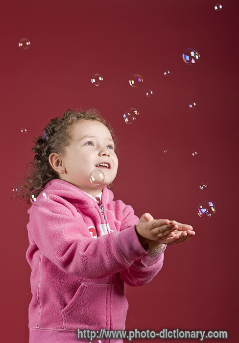 soap bubbles - photo/picture definition - soap bubbles word and phrase image