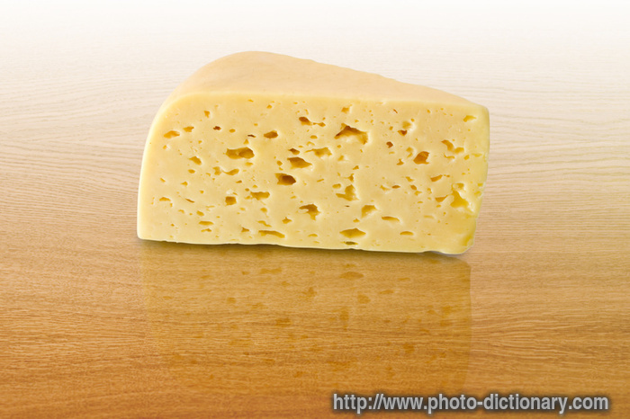 cheese - photo/picture definition - cheese word and phrase image