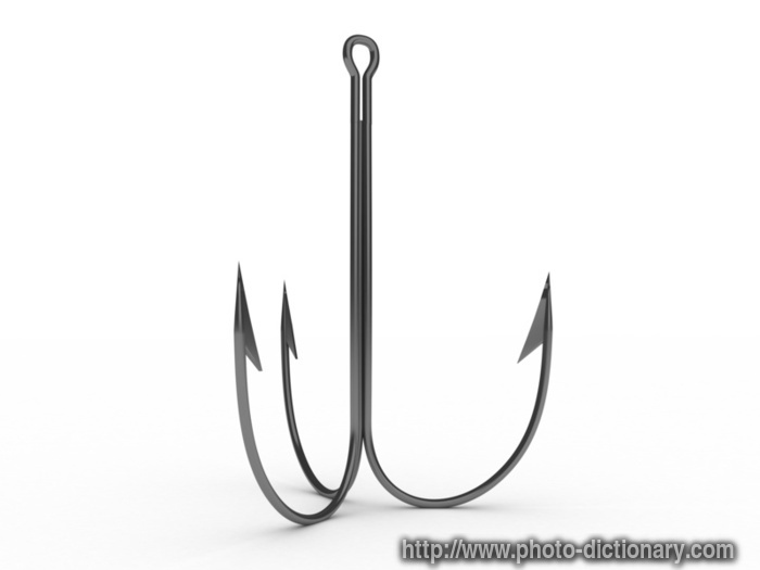 hook - photo/picture definition - hook word and phrase image