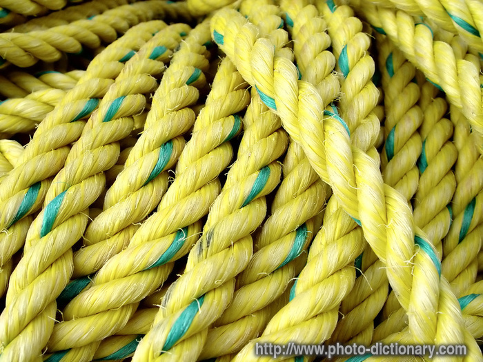 rope - photo/picture definition - rope word and phrase image