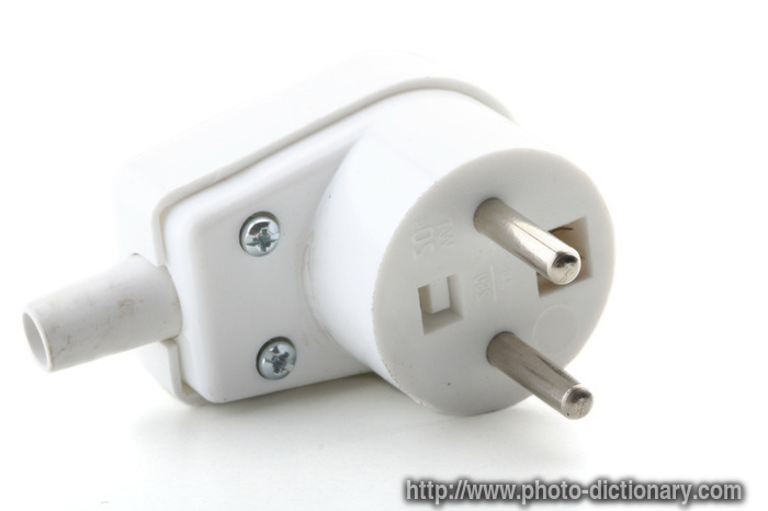 plug - photo/picture definition - plug word and phrase image