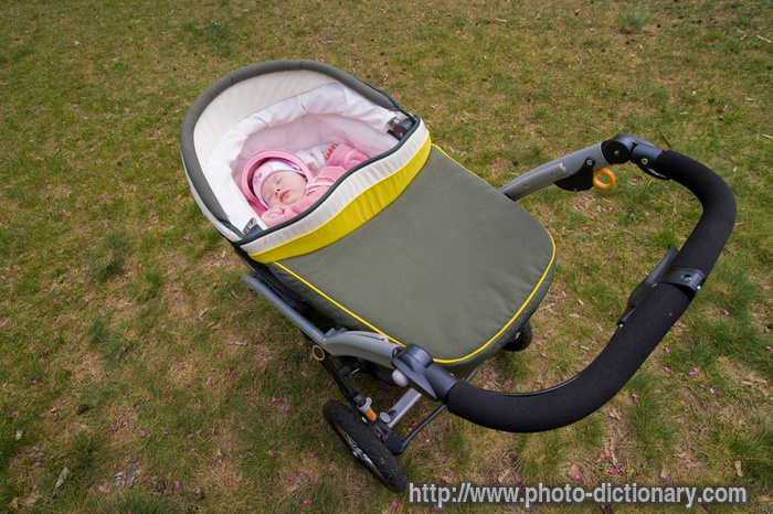 pram - photo/picture definition - pram word and phrase image