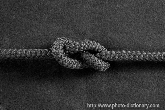 knot - photo/picture definition - knot word and phrase image