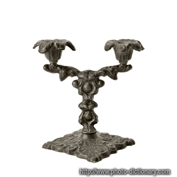 candlestick - photo/picture definition - candlestick word and phrase image