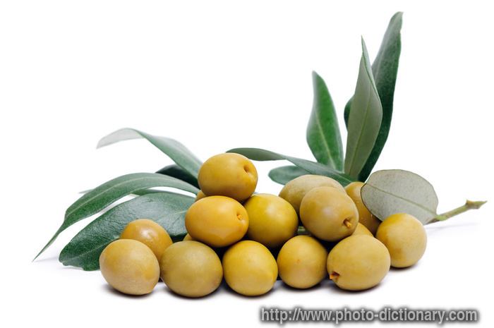 olives - photo/picture definition - olives word and phrase image