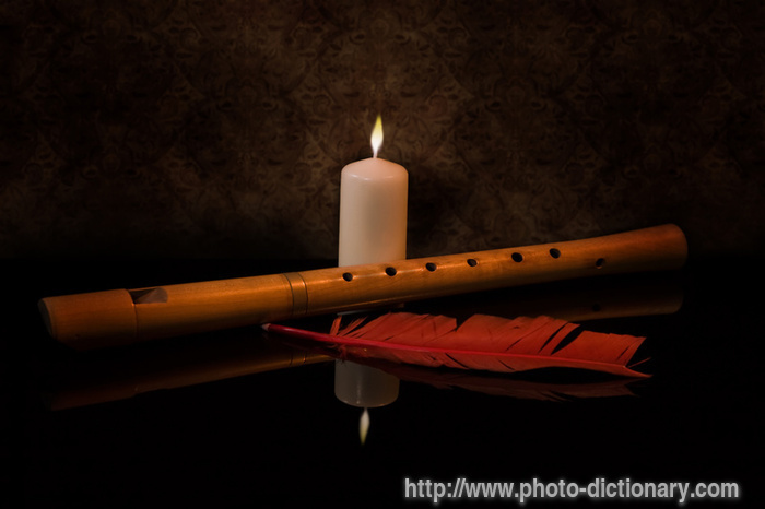 flute - photo/picture definition - flute word and phrase image