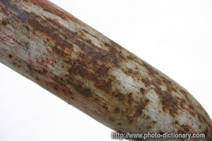 rust - photo/picture definition - rust word and phrase image