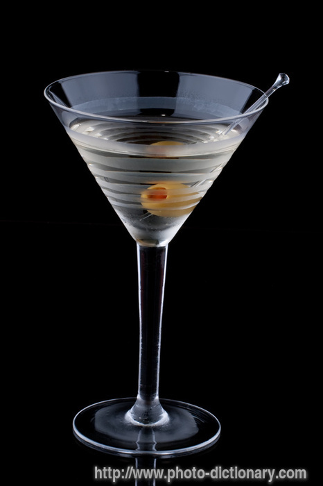 martini - photo/picture definition - martini word and phrase image