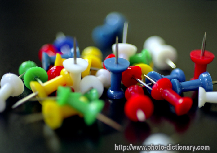 tacks - photo/picture definition - tacks word and phrase image