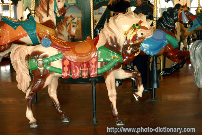 carousel - photo/picture definition - carousel word and phrase image