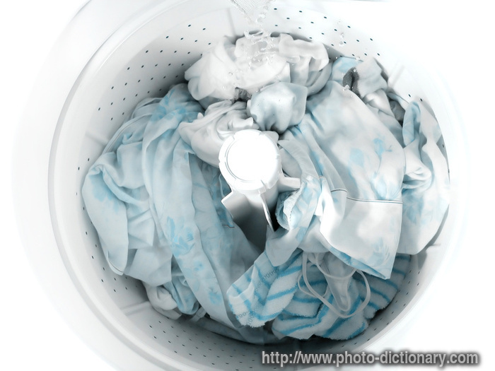 laundry - photo/picture definition - laundry word and phrase image