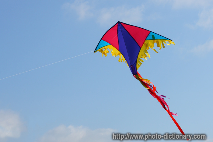 kite - photo/picture definition - kite word and phrase image