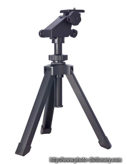 tripod - photo/picture definition - tripod word and phrase image