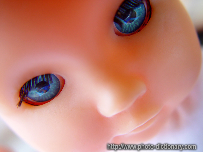 doll - photo/picture definition - doll word and phrase image
