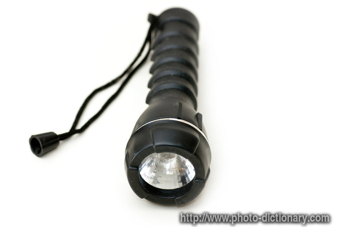 flash light - photo/picture definition - flash light word and phrase image
