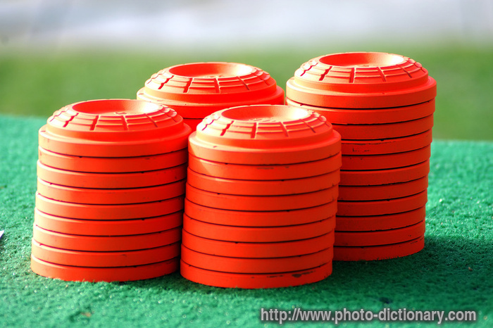 clay pigeon - photo/picture definition - clay pigeon word and phrase image