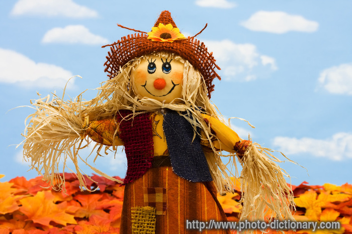 scarecrow - photo/picture definition - scarecrow word and phrase image