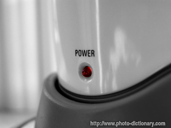 power - photo/picture definition - power word and phrase image