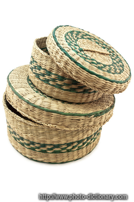 wicker - photo/picture definition - wicker word and phrase image