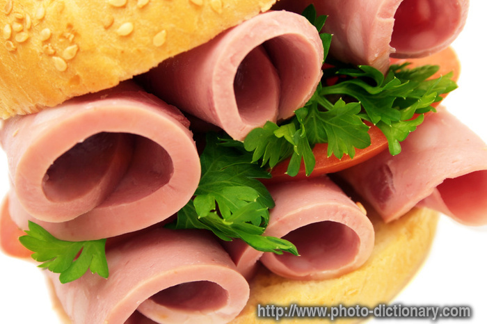 sandwich - photo/picture definition - sandwich word and phrase image