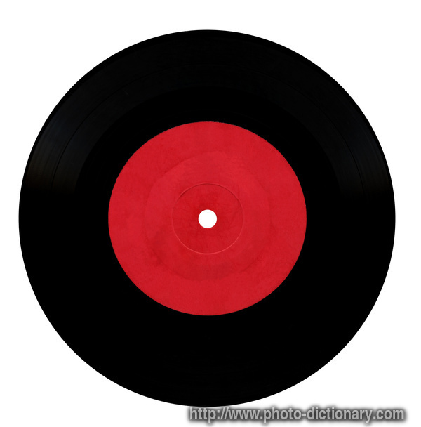 vinyl - photo/picture definition - vinyl word and phrase image