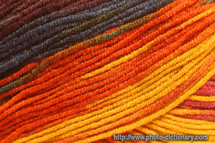 wool - photo/picture definition - wool word and phrase image