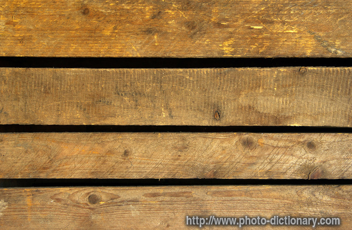 plank - photo/picture definition - plank word and phrase image