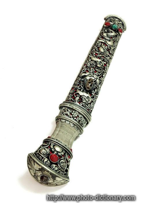 scabbard - photo/picture definition - scabbard word and phrase image