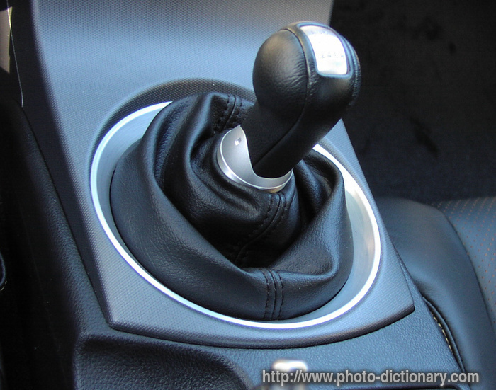 gear shifter - photo/picture definition - gear shifter word and phrase image