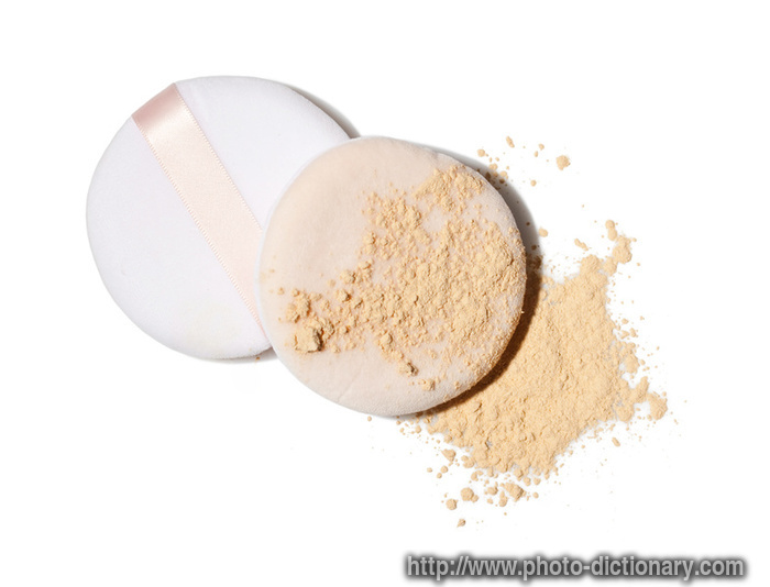 face_powder - photo/picture definition - face_powder word and phrase image