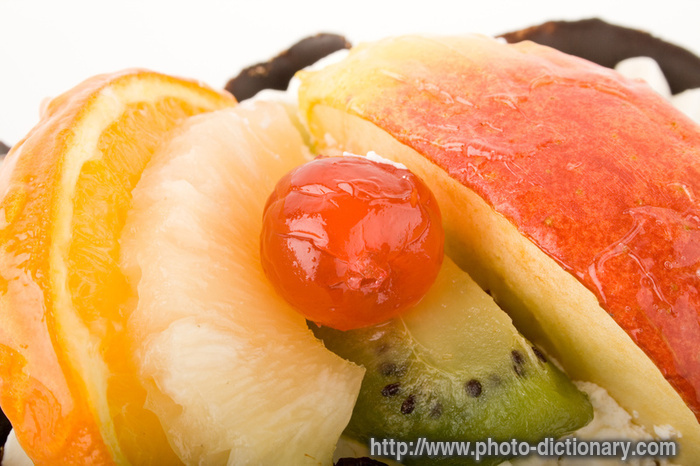 fruit salad - photo/picture definition - fruit salad word and phrase image