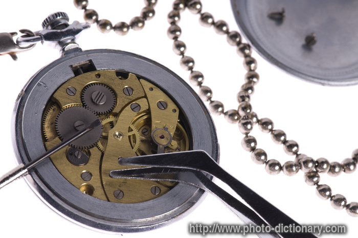 watchmaker - photo/picture definition - watchmaker word and phrase image