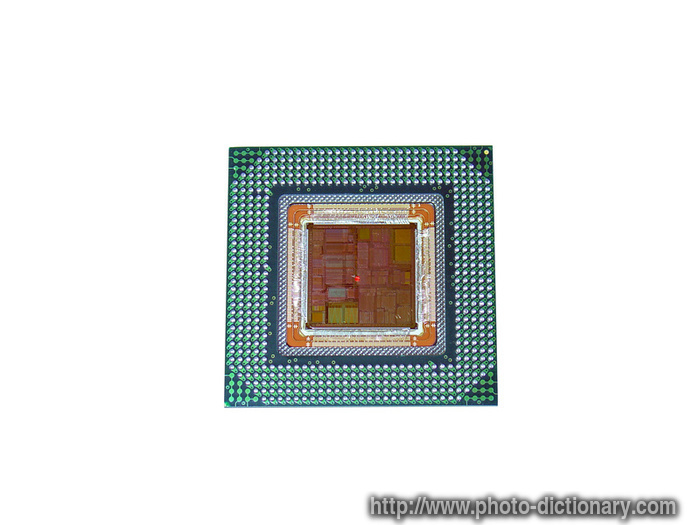 circuit chip - photo/picture definition - circuit chip word and phrase image