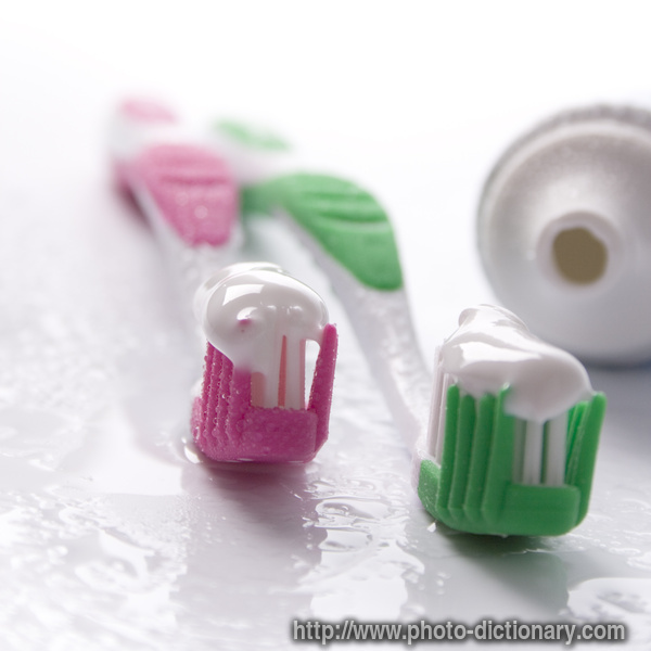 toothpaste - photo/picture definition - toothpaste word and phrase image