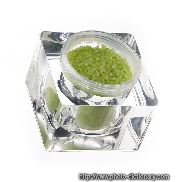 herbal salt - photo/picture definition - herbal salt word and phrase image