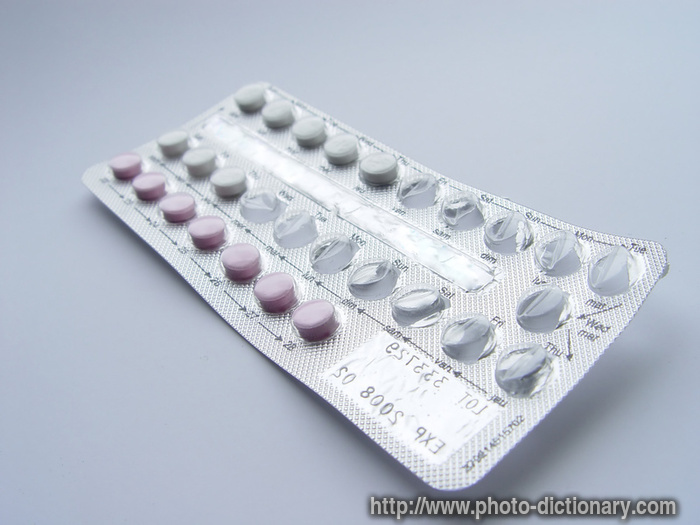 birth control - photo/picture definition - birth control word and phrase image