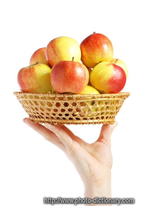 ripe apples - photo/picture definition - ripe apples word and phrase image
