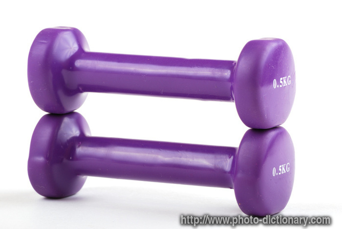 free hand weights - photo/picture definition - free hand weights word and phrase image