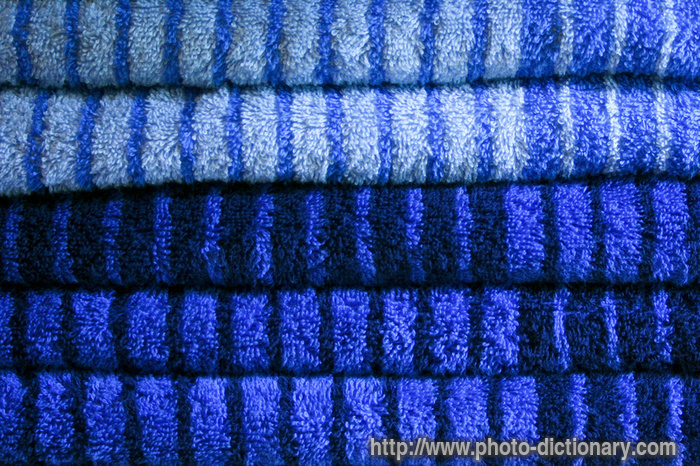towels - photo/picture definition - towels word and phrase image