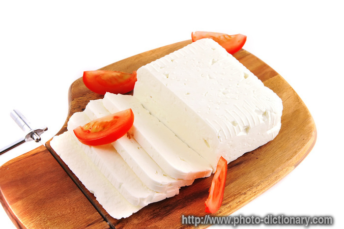 goat cheese - photo/picture definition - goat cheese word and phrase image