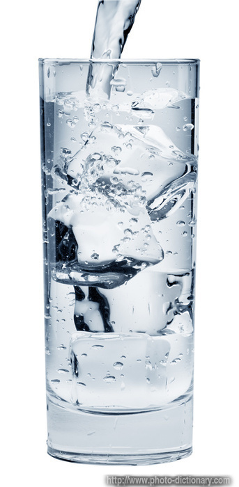mineral water - photo/picture definition - mineral water word and phrase image